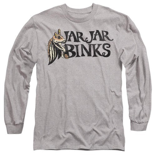 Front - Star Wars Unisex Adult Jar Jar Binks T-Shirt