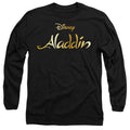 Front - Aladdin Unisex Adult Logo T-Shirt