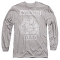 Front - Iron Man Unisex Adult Invincible Dad Fathers Day T-Shirt