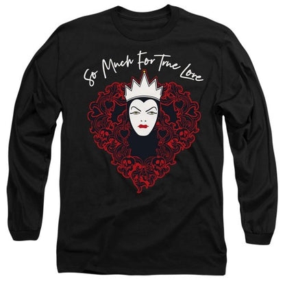 Front - Disney Villains Unisex Adult True Love Evil Queen Valentine`s Day T-Shirt