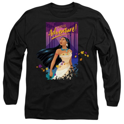 Front - Pocahontas Unisex Adult Land Of Adventure T-Shirt