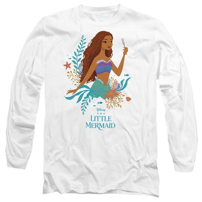 Front - The Little Mermaid Unisex Adult Ariel Reef T-Shirt