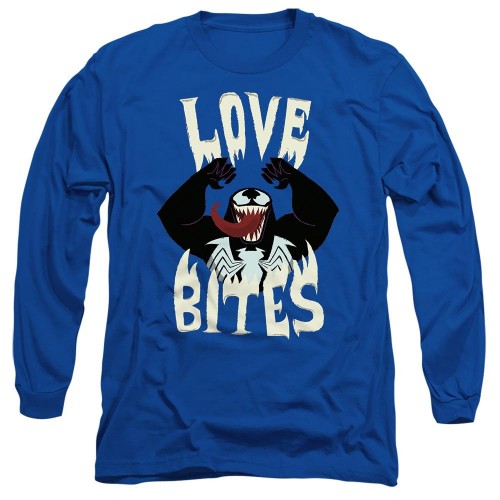 Front - Venom Unisex Adult Love Bites Valentine`s Day T-Shirt