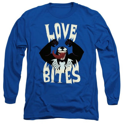 Front - Venom Unisex Adult Love Bites Valentine`s Day T-Shirt