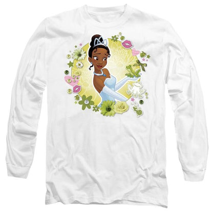 Front - The Princess and the Frog Unisex Adult Tiana & Prince Naveen T-Shirt