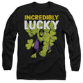 Front - Hulk Unisex Adult Incredibly Lucky St Patricks Day T-Shirt