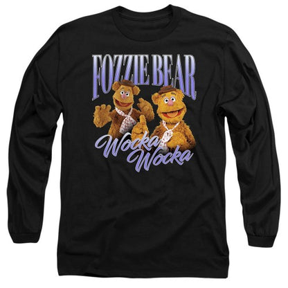 Front - The Muppets Unisex Adult Bootleg Fozzie Bear T-Shirt