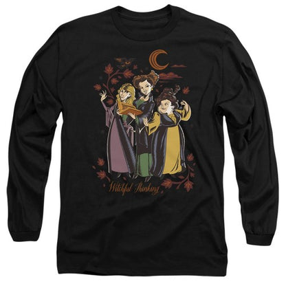 Front - Hocus Pocus 2 Unisex Adult Witchful Thinking Sanderson Sisters T-Shirt