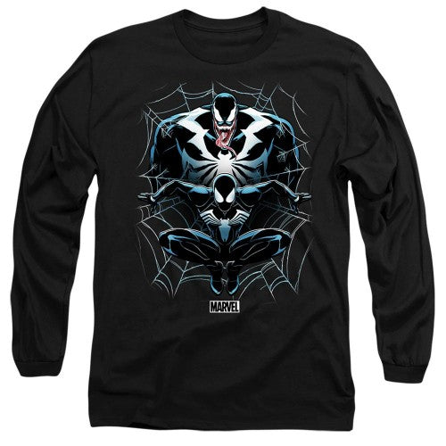 Front - Spider-Man 2 Unisex Adult Gamerverse Shadow Venom T-Shirt