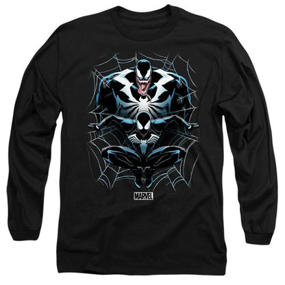 Front - Spider-Man 2 Unisex Adult Gamerverse Shadow Venom T-Shirt
