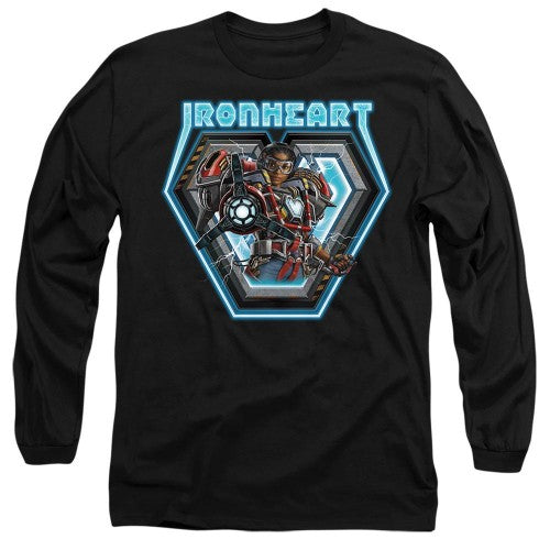 Front - Black Panther: Wakanda Forever Unisex Adult Ironheart Glow T-Shirt