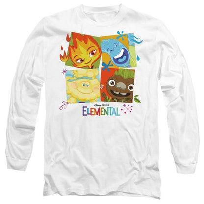 Front - Elemental Unisex Adult Ember Wade Clod Box T-Shirt