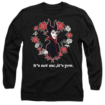 Front - Disney Villains Unisex Adult It´s Not Me, It´s You Maleficent Valentine`s Day T-Shirt