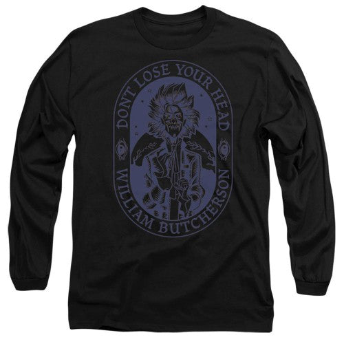Front - Hocus Pocus Unisex Adult Don´t Lose Your Head Billy Butcherson T-Shirt