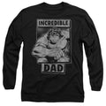 Front - Hulk Unisex Adult Incredible Dad Fathers Day T-Shirt