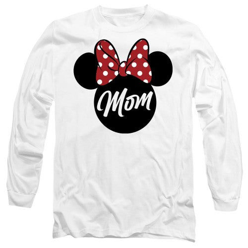 Front - Minnie Mouse Unisex Adult Mom In Ears Mothers Day T-Shirt