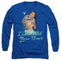 Front - Pocahontas Unisex Adult Listen With Your Heart T-Shirt