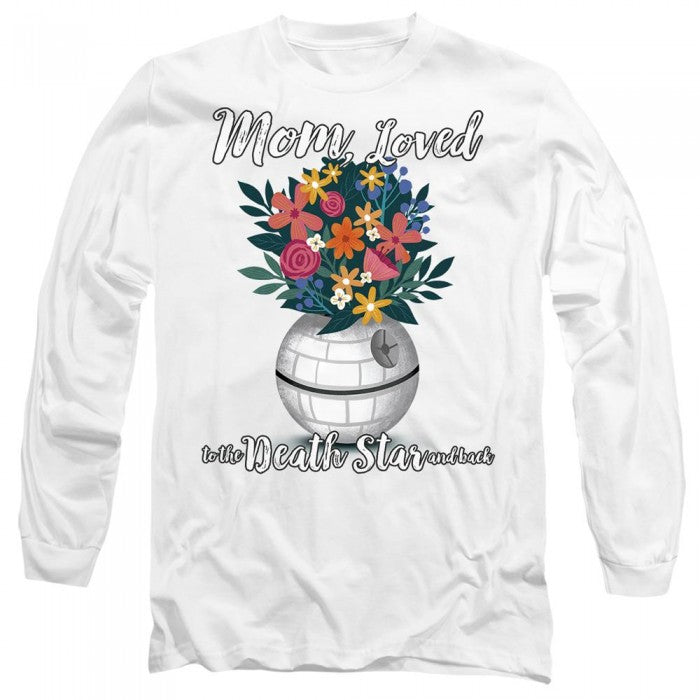 Front - Star Wars Unisex Adult Mom Loved To The Death Star Mothers Day T-Shirt