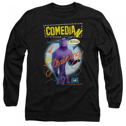 Front - Monsters at Work Unisex Adult Comedian In Training Tylor T-Shirt