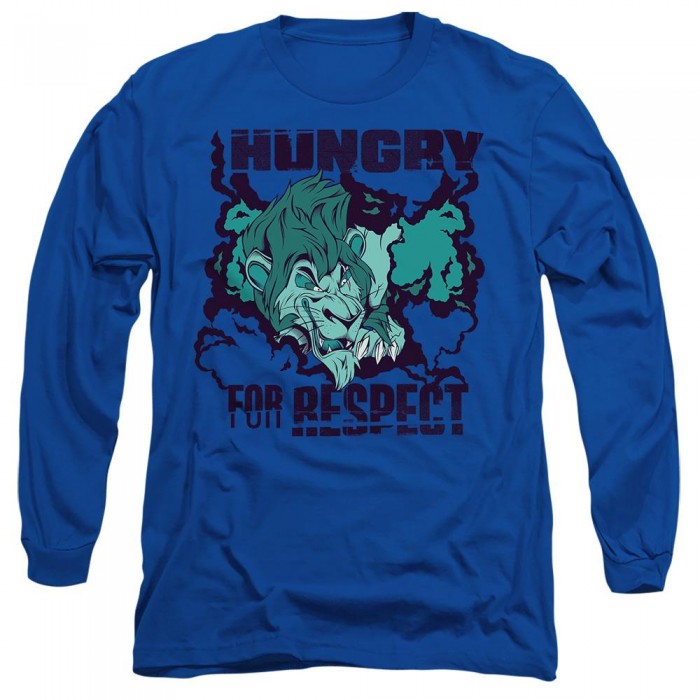 Front - Disney Villains Unisex Adult Hungry For Respect Scar T-Shirt