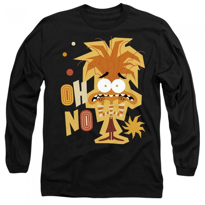 Front - Inside Out 2 Unisex Adult Anxiety T-Shirt