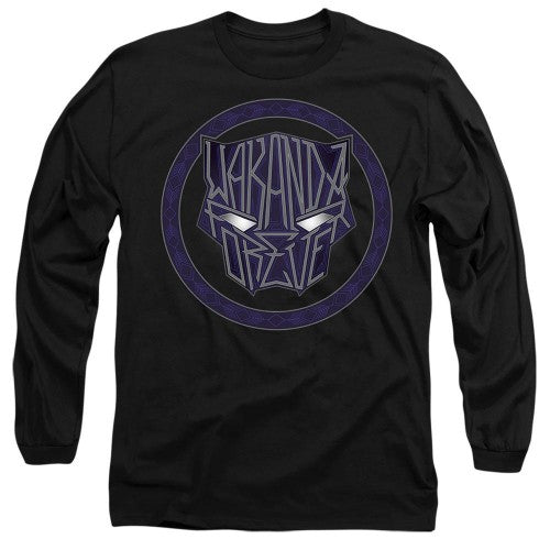 Front - Black Panther: Wakanda Forever Unisex Adult Text T-Shirt