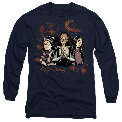 Front - Hocus Pocus 2 Unisex Adult Witchful Thinking Becca Izzy Cassie T-Shirt