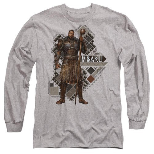 Front - Black Panther: Wakanda Forever Unisex Adult M´Baku T-Shirt