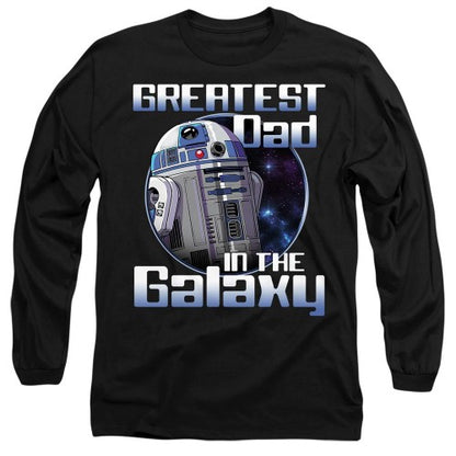 Front - Star Wars Unisex Adult Greatest Dad In The Galaxy Fathers Day T-Shirt