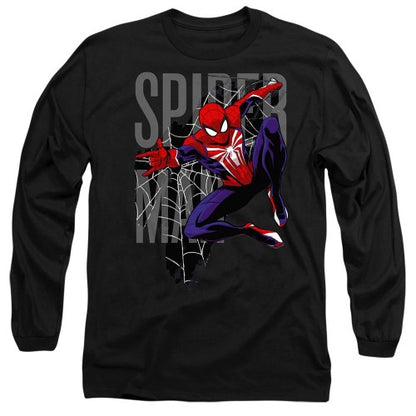 Front - Spider-Man 2 Unisex Adult Gamerverse Web Swing T-Shirt