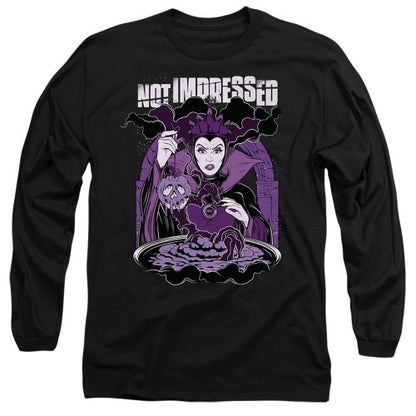 Front - Disney Villains Unisex Adult Not Impressed Evil Queen T-Shirt