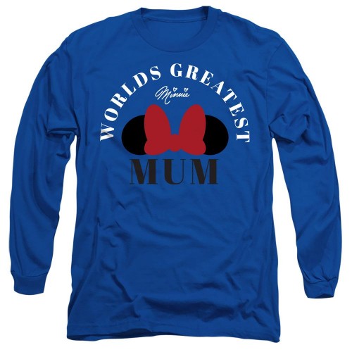 Front - Minnie Mouse Unisex Adult World´s Greatest Mum Mothers Day T-Shirt
