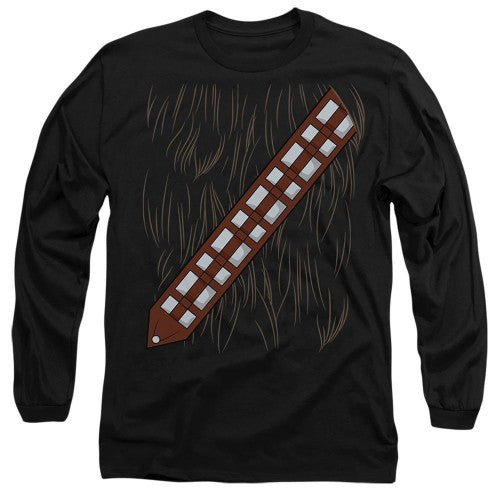 Front - Star Wars Unisex Adult Chewbacca Costume T-Shirt
