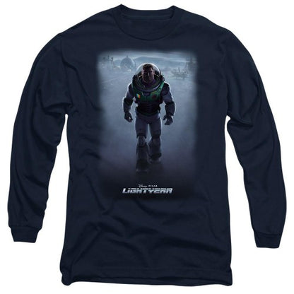 Front - Lightyear Unisex Adult Buzz Lightyear Poster T-Shirt