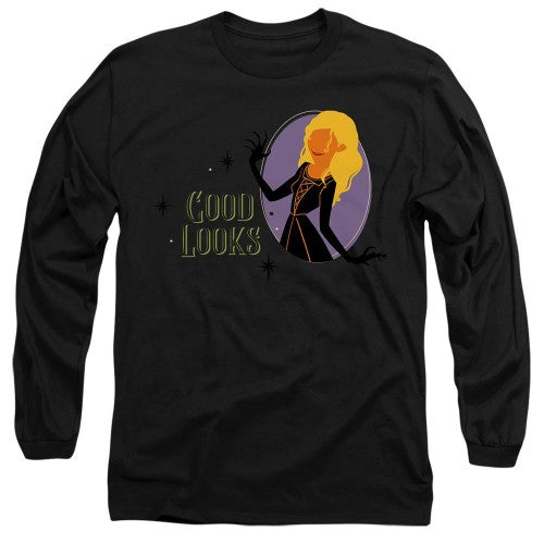 Front - Hocus Pocus Unisex Adult Sarah Is Cursed With Good Looks T-Shirt