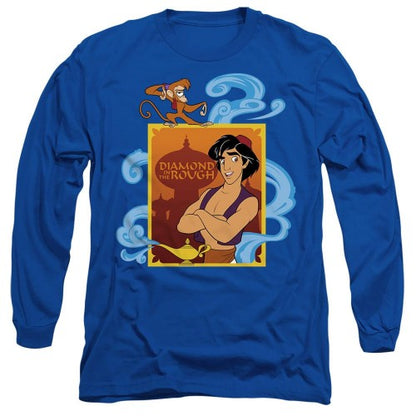 Front - Aladdin Unisex Adult Diamond In The Rough Abu T-Shirt