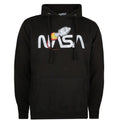 Front - NASA Mens Vintage Rocket Pullover Hoodie