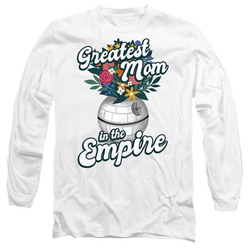 Front - Star Wars Unisex Adult Greatest Mom In The Empire Mothers Day T-Shirt