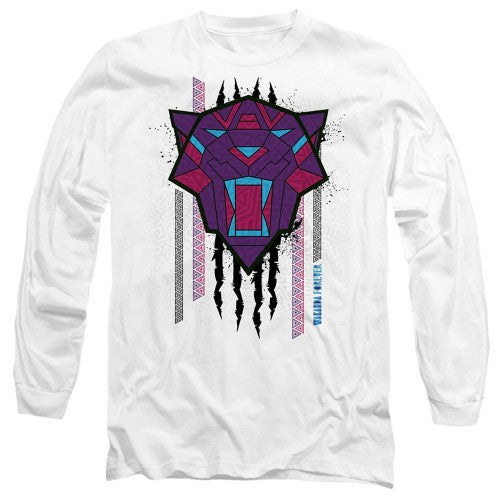 Front - Black Panther: Wakanda Forever Unisex Adult Head Slash T-Shirt
