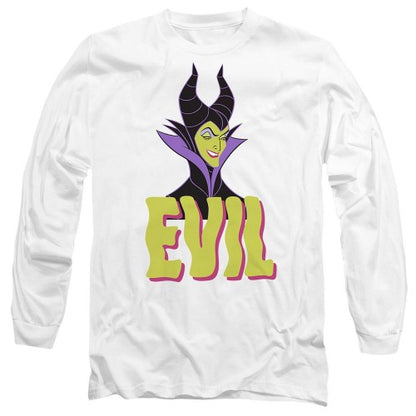 Front - Disney Villains Unisex Adult Evil T-Shirt