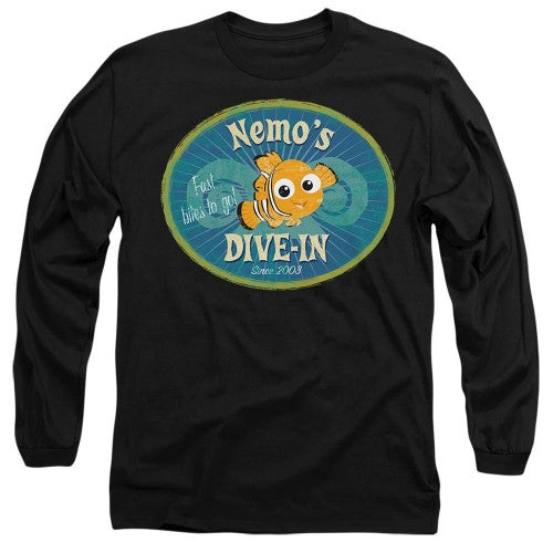 Front - Finding Nemo Unisex Adult Nemo´s Dive In T-Shirt