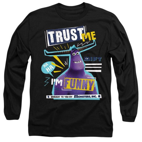 Front - Monsters at Work Unisex Adult Trust Me, I´m Funny Tylor T-Shirt