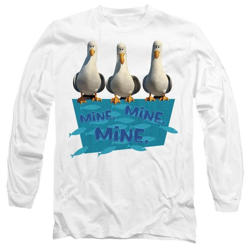 Front - Finding Nemo Unisex Adult Mine Mine Mine T-Shirt
