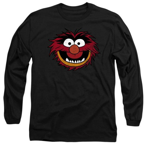 Front - The Muppets Unisex Adult Animal Head T-Shirt