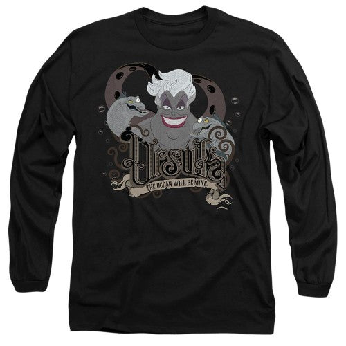Front - The Little Mermaid Unisex Adult Ocean Will Be Mine Ursula T-Shirt