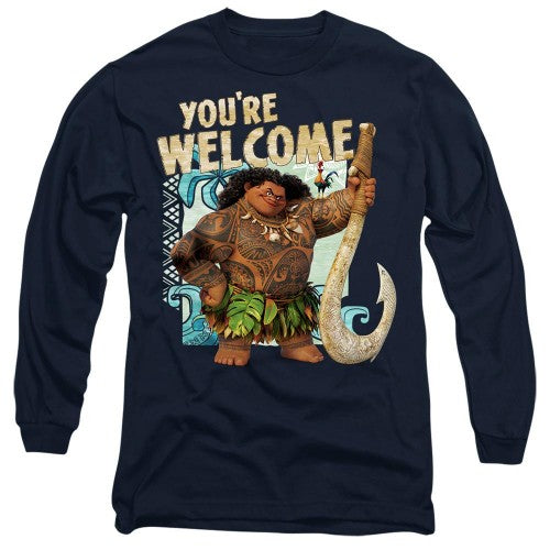 Front - Moana Unisex Adult You´re Welcome Maui T-Shirt