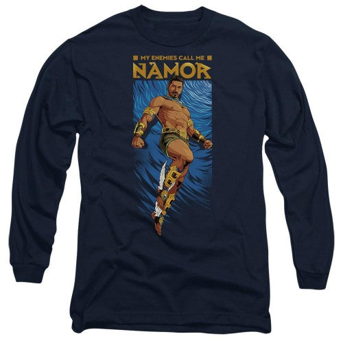Front - Black Panther: Wakanda Forever Unisex Adult Enemies Call Me Namor T-Shirt