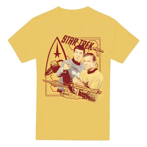 Front - Star Trek Mens Shoot That Thing T-Shirt