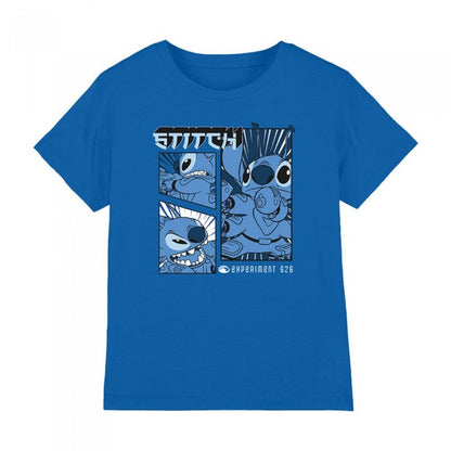 Front - Lilo & Stitch Childrens/Kids Stitch Comic Strip T-Shirt