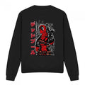 Front - Deadpool Unisex Adult Japanese Sweatshirt
